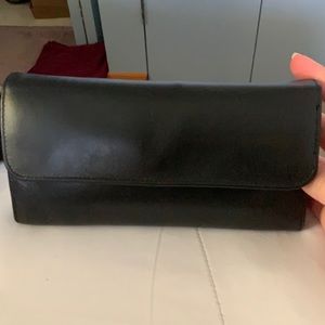 Black Leather Wallet